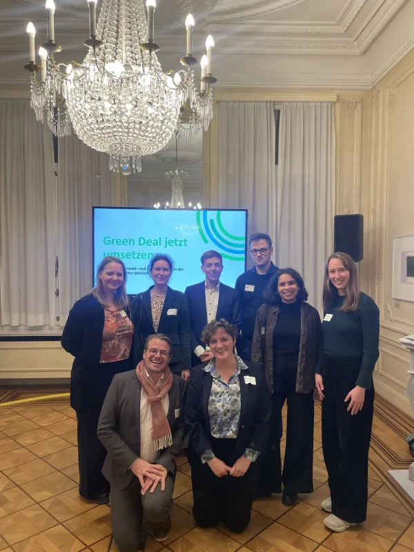 Foto der Brüsselreise-Delegation